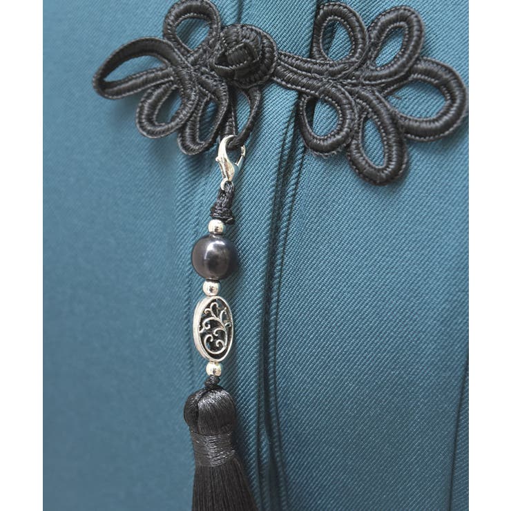 タッセル付チャイナワンピース | axes femme | 詳細画像5 