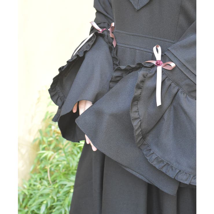 ローズ×リボン姫袖ワンピース | axes femme | 詳細画像5 