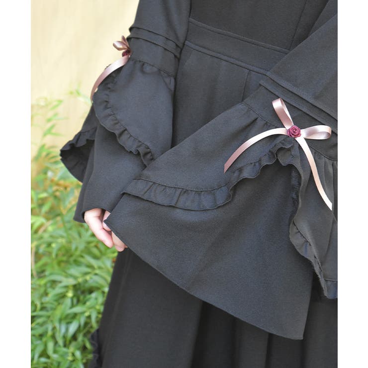 ローズ×リボン姫袖ワンピース | axes femme | 詳細画像7 