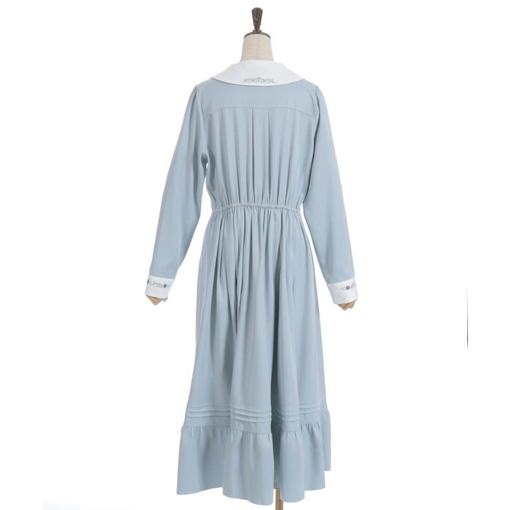 リボンセット刺繍ロングワンピース | axes femme | 詳細画像22 