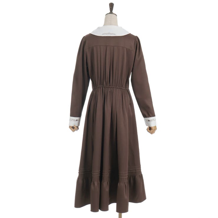 リボンセット刺繍ロングワンピース | axes femme | 詳細画像28 