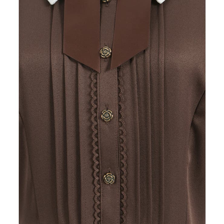 リボンセット刺繍ロングワンピース | axes femme | 詳細画像31 