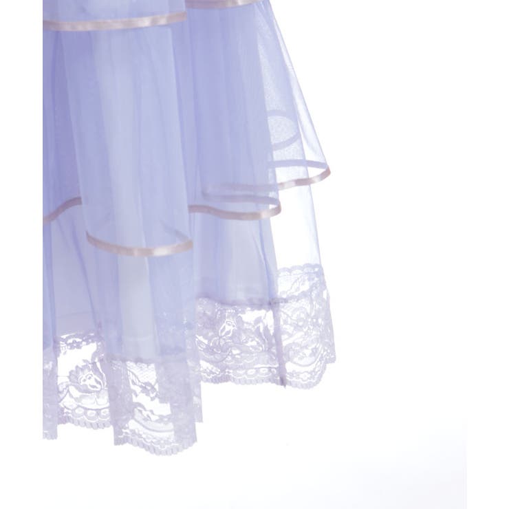 レースティアードチュールワンピース | axes femme | 詳細画像15 