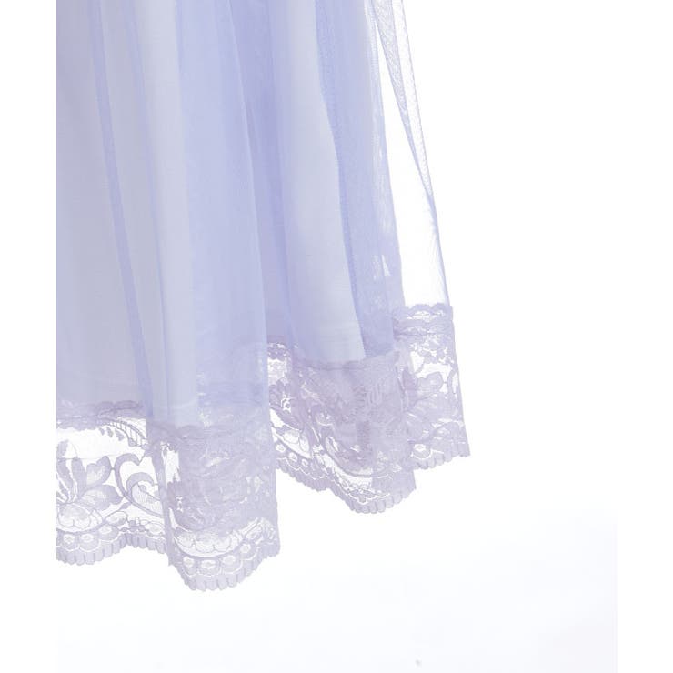 レースティアードチュールワンピース | axes femme | 詳細画像19 