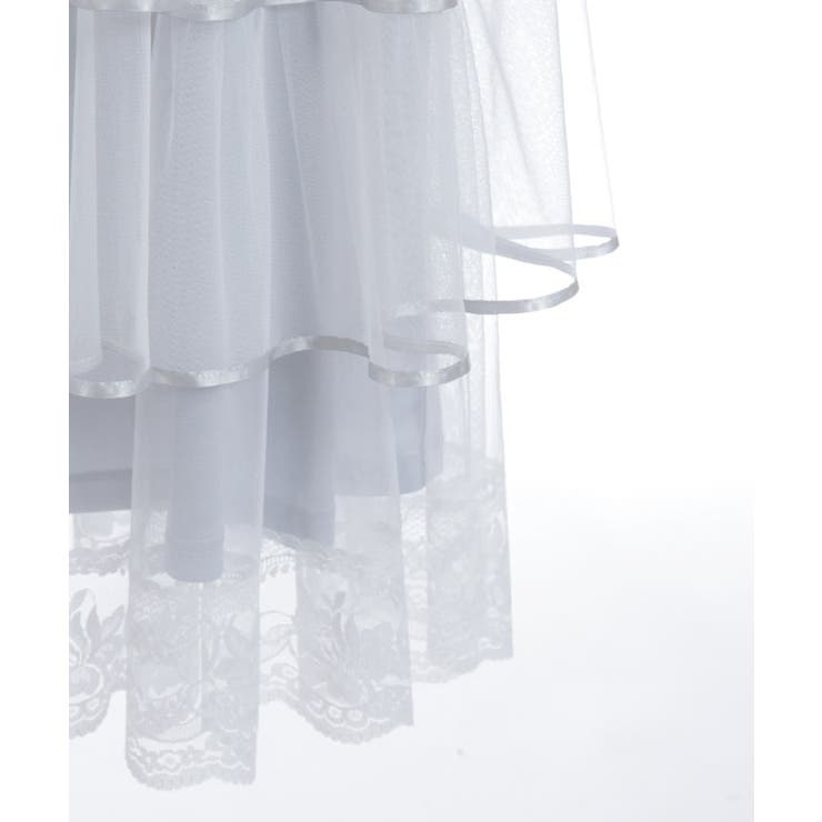 レースティアードチュールワンピース | axes femme | 詳細画像24 