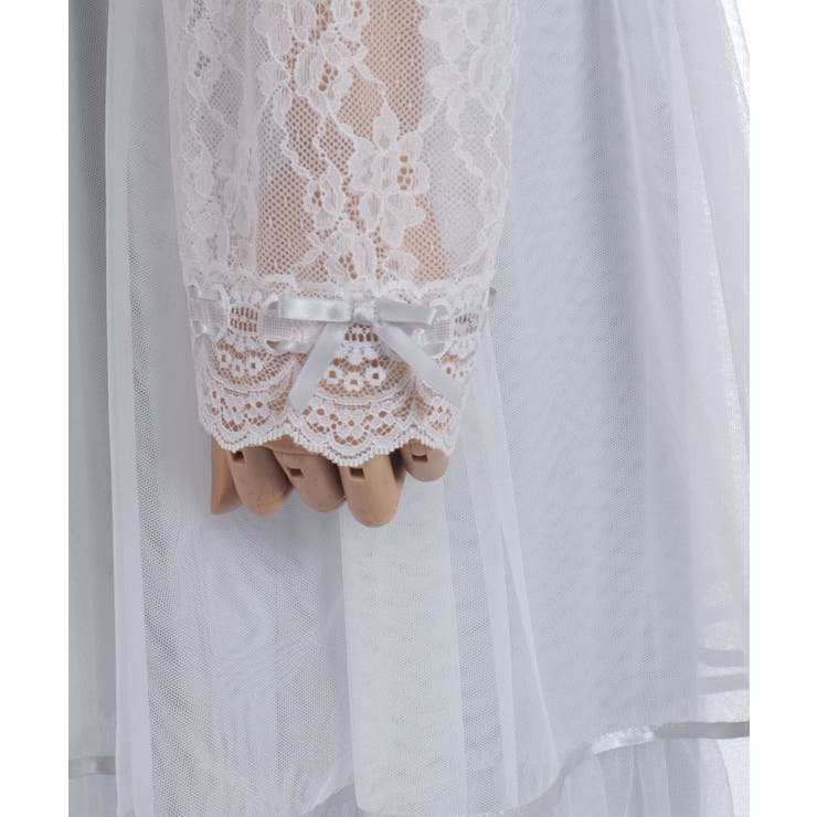 レースティアードチュールワンピース | axes femme | 詳細画像27 