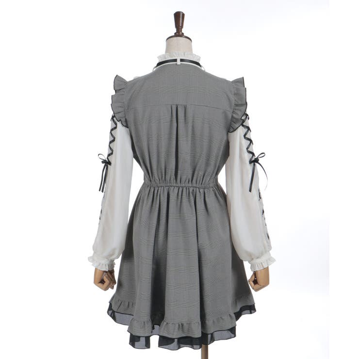 ねこ刺繍ミニワンピース | axes femme | 詳細画像23 