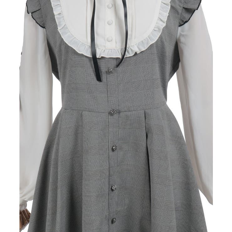 ねこ刺繍ミニワンピース | axes femme | 詳細画像27 