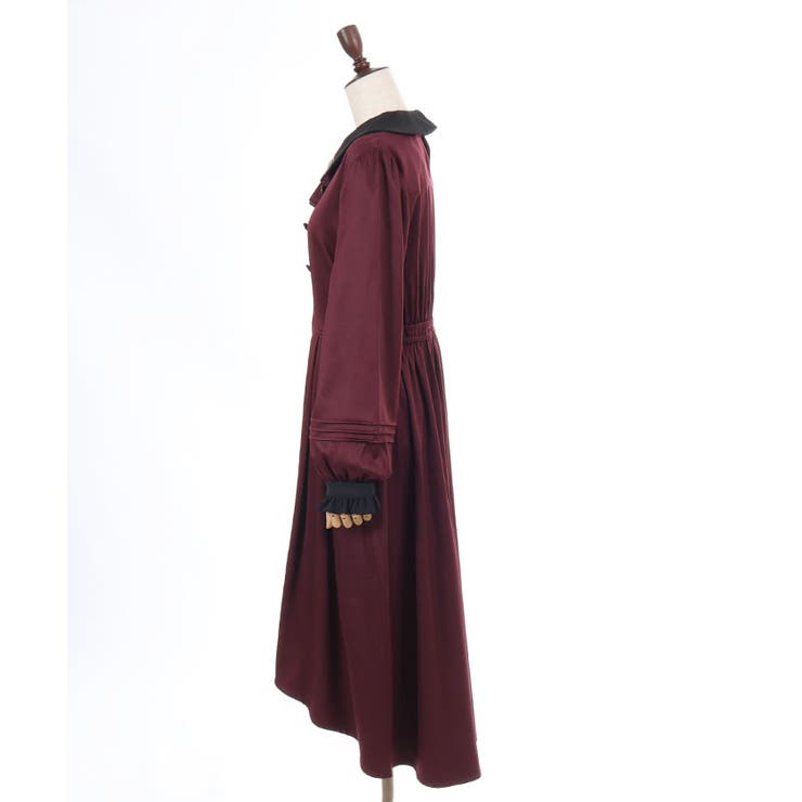 Ｗ釦フィッシュテールワンピース | axes femme | 詳細画像15 