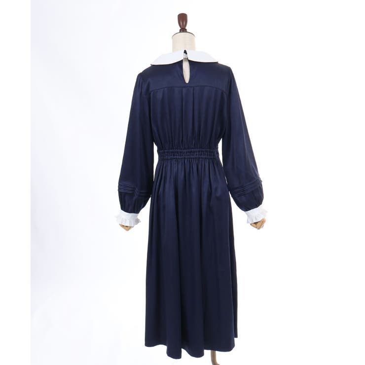 Ｗ釦フィッシュテールワンピース | axes femme | 詳細画像22 