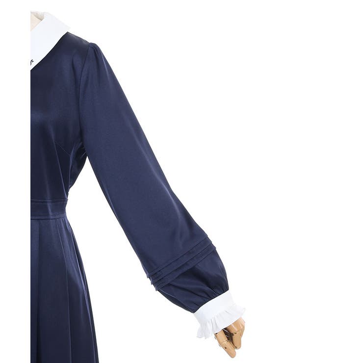 Ｗ釦フィッシュテールワンピース | axes femme | 詳細画像25 