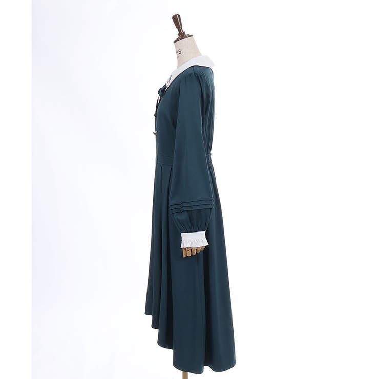 Ｗ釦フィッシュテールワンピース | axes femme | 詳細画像27 
