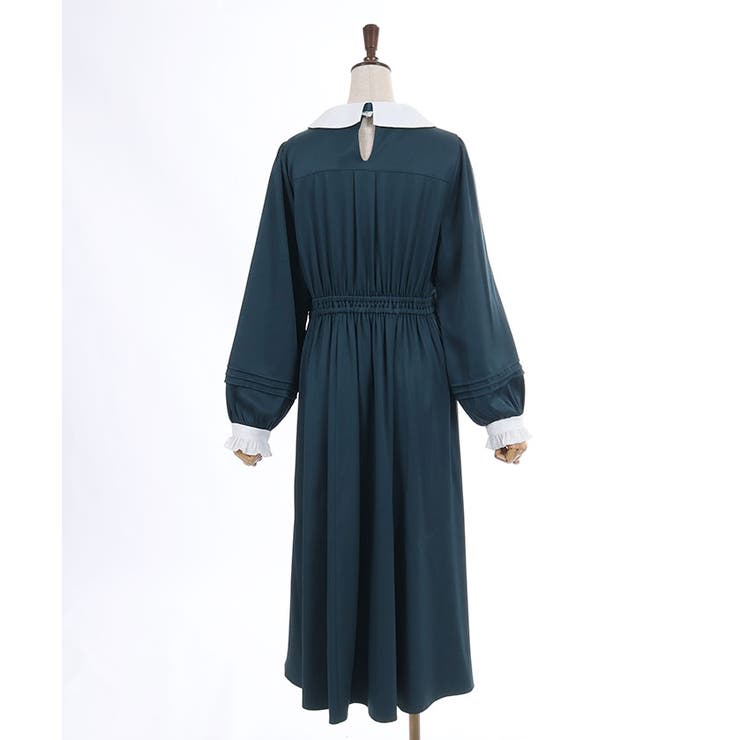 Ｗ釦フィッシュテールワンピース | axes femme | 詳細画像28 