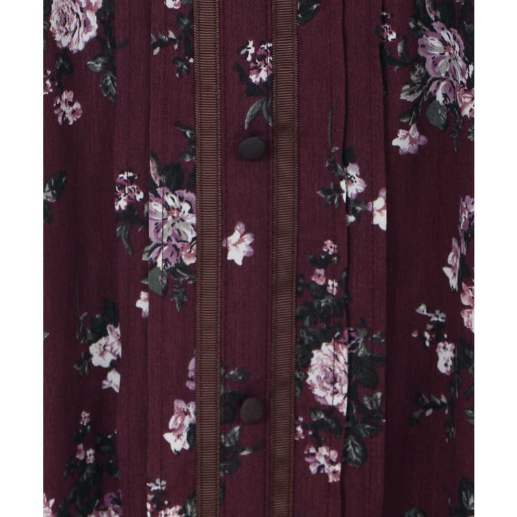 ビスチェ切替Aライン花柄OP[品番：IGAW0000680]｜axes femme