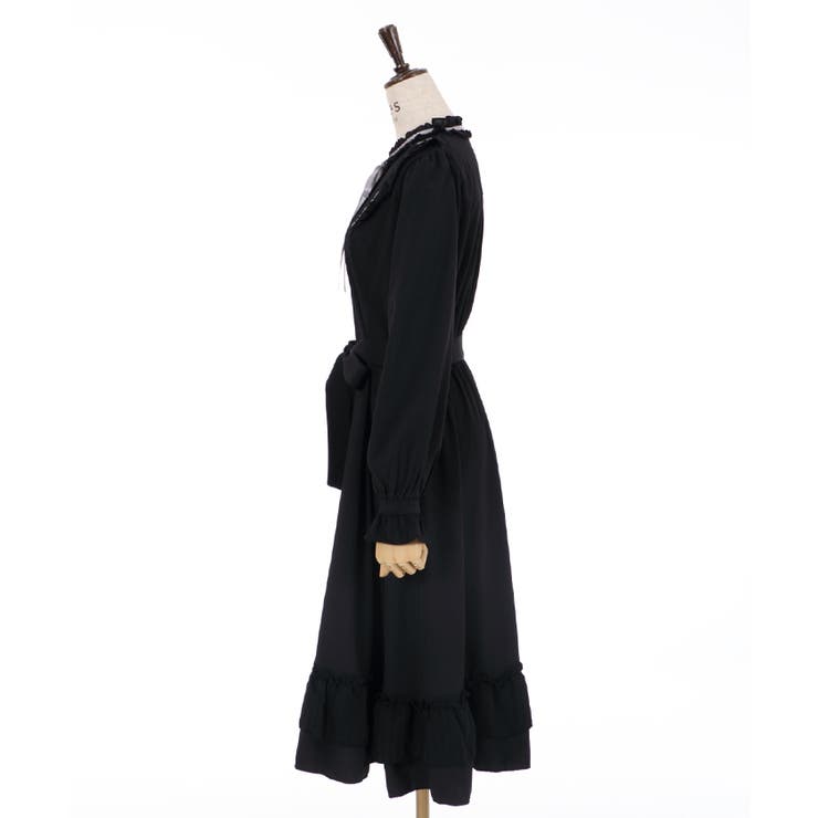 ブロッキングロングワンピース[品番：IGAW0001319]｜axes femme