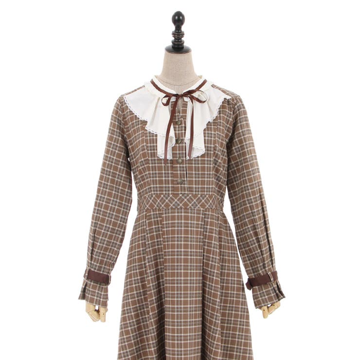 ベルトデザインフリルOP[品番：IGAW0002452]｜axes femme