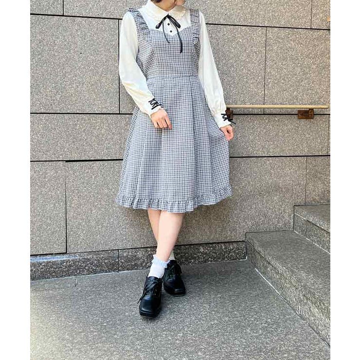 レイヤードデザインフリルワンピース[品番：IGAW0003416]｜axes femme