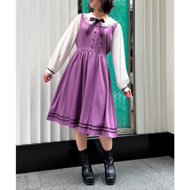 バックギャザーシャツワンピース｜ファッション通販のSTRIPE CLUB