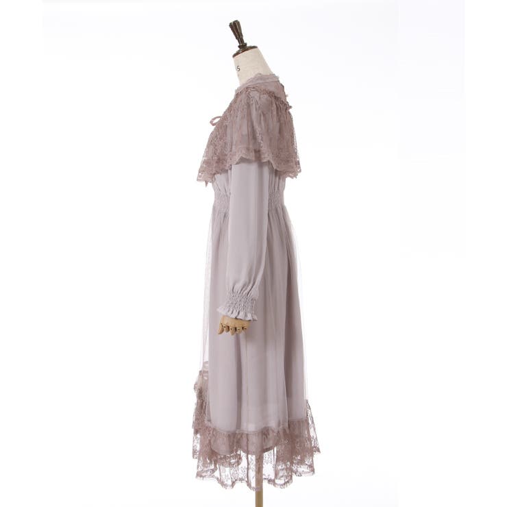 ヴィンテージ風ドレス[品番：IGAW0003293]｜axes femme