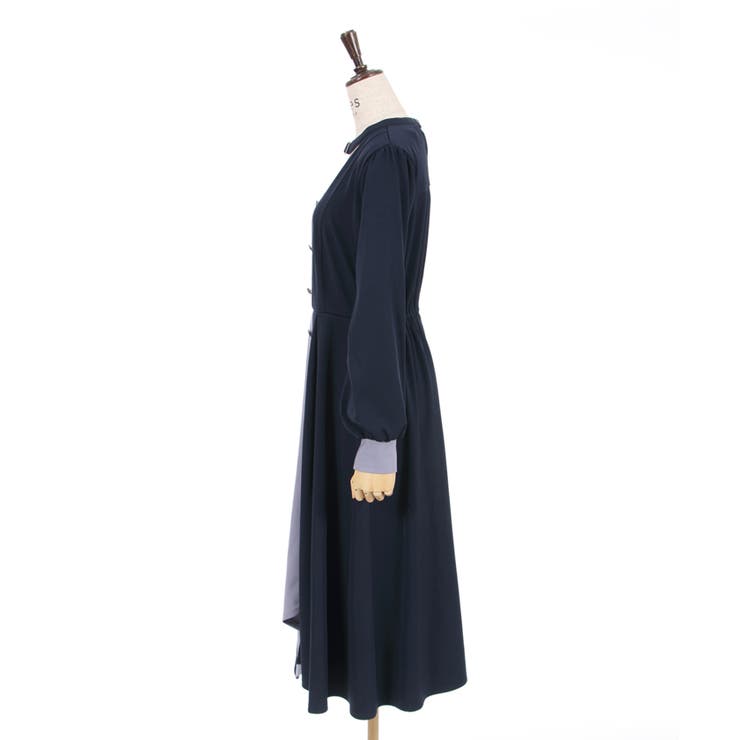 お値下げ⭐︎シルク高級素材⭐︎ギャラリーベストg.bestワンピース95cm 日本製】ストライプテーラーベスト/GARAGE OF GOOD CLOTHING