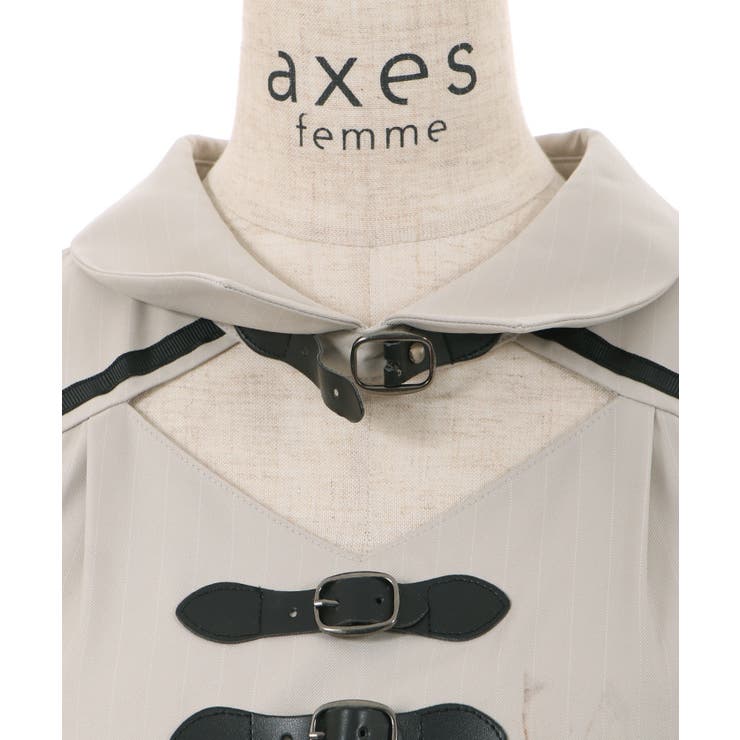 ベルトディティールワンピース[品番：IGAW0004013]｜axes femme