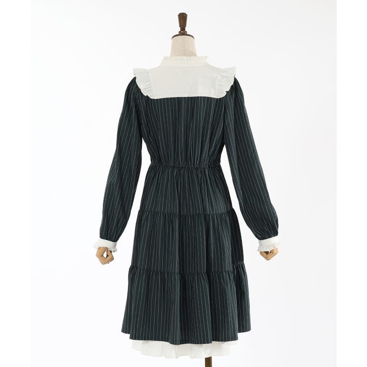 axes femme アクシーズファム 裏キルトモッズコート L ブラック スプリングモッズコート[品番：IGAW0001412]｜axes femme