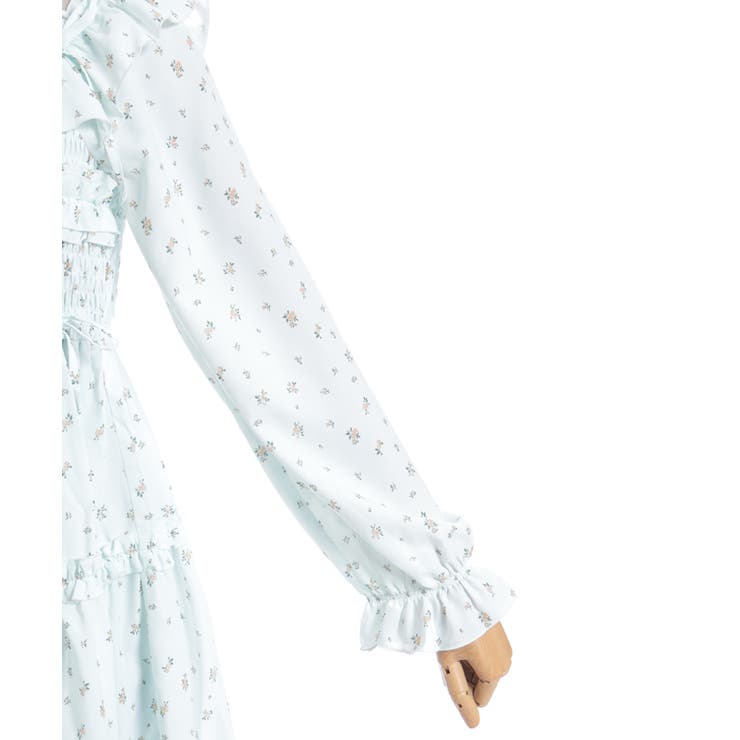 ギャザーフリル長袖ワンピース | axes femme | 詳細画像15 