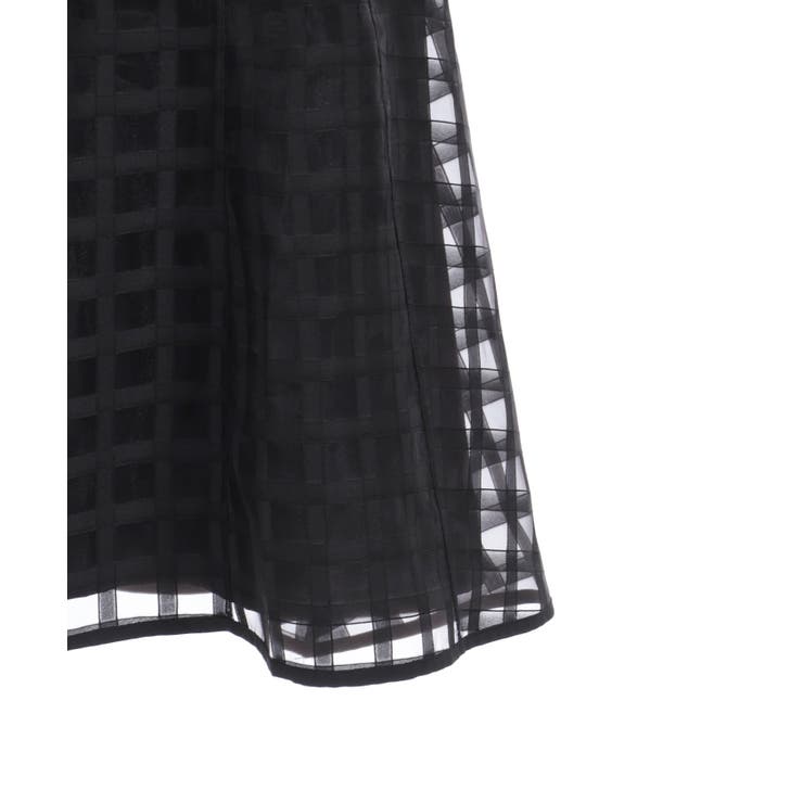 シアーチェックドッキングOP[品番：IGAW0004755]｜axes femme