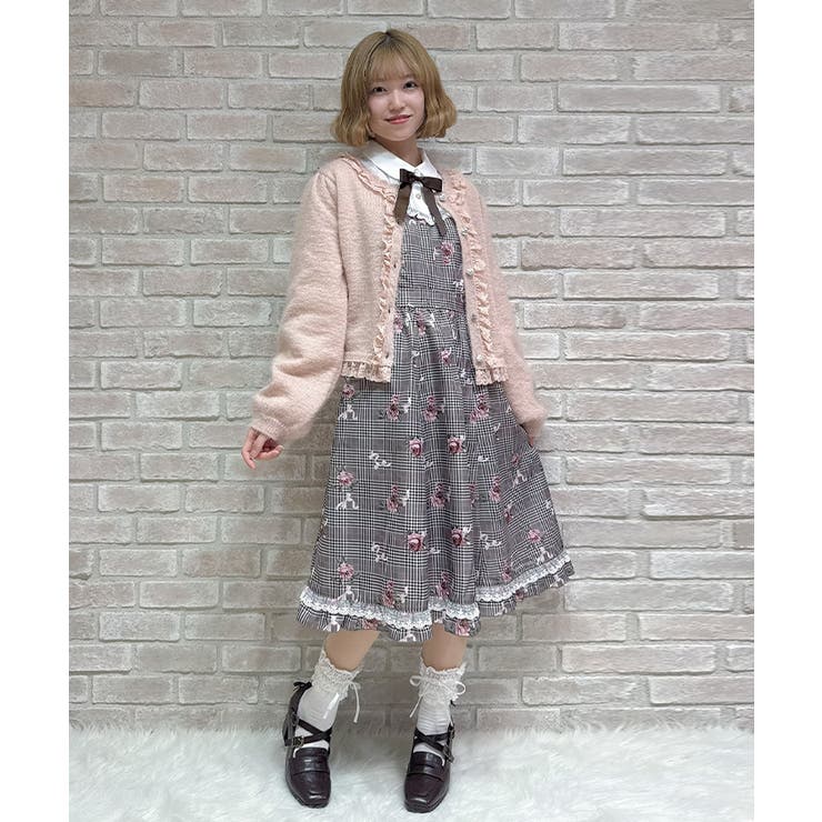 ホリデーチェック柄ワンピース | axes femme | 詳細画像11 