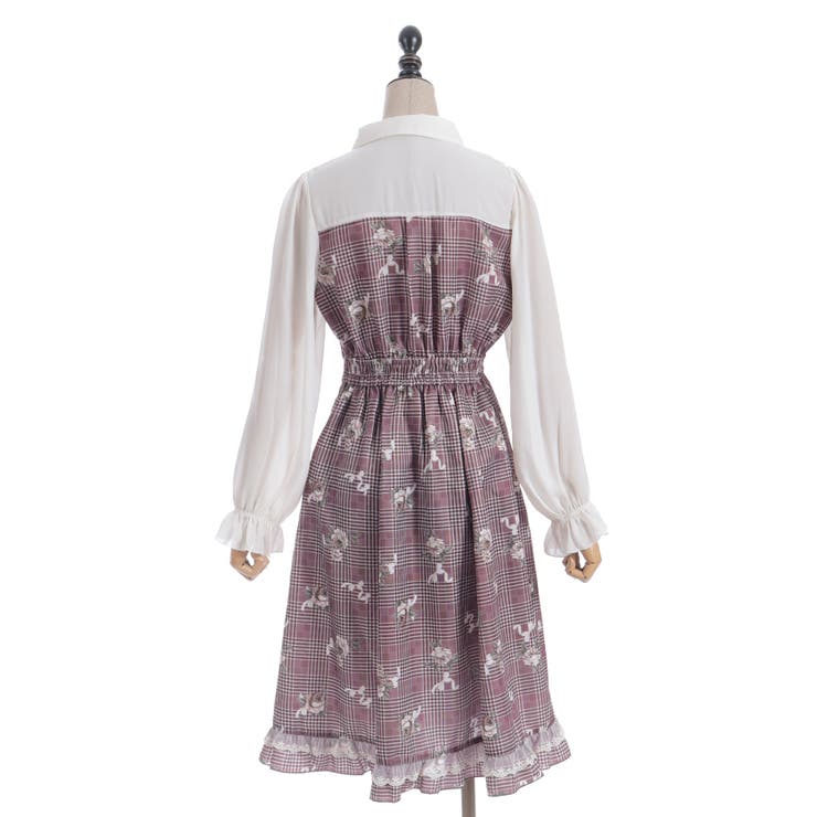 ホリデーチェック柄ワンピース | axes femme | 詳細画像15 