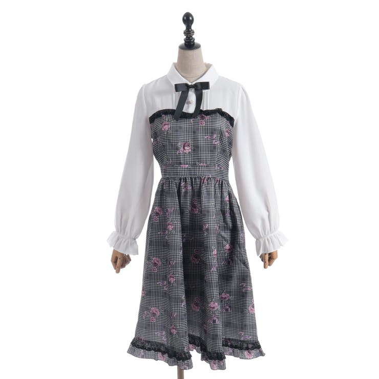 ホリデーチェック柄ワンピース | axes femme | 詳細画像25 