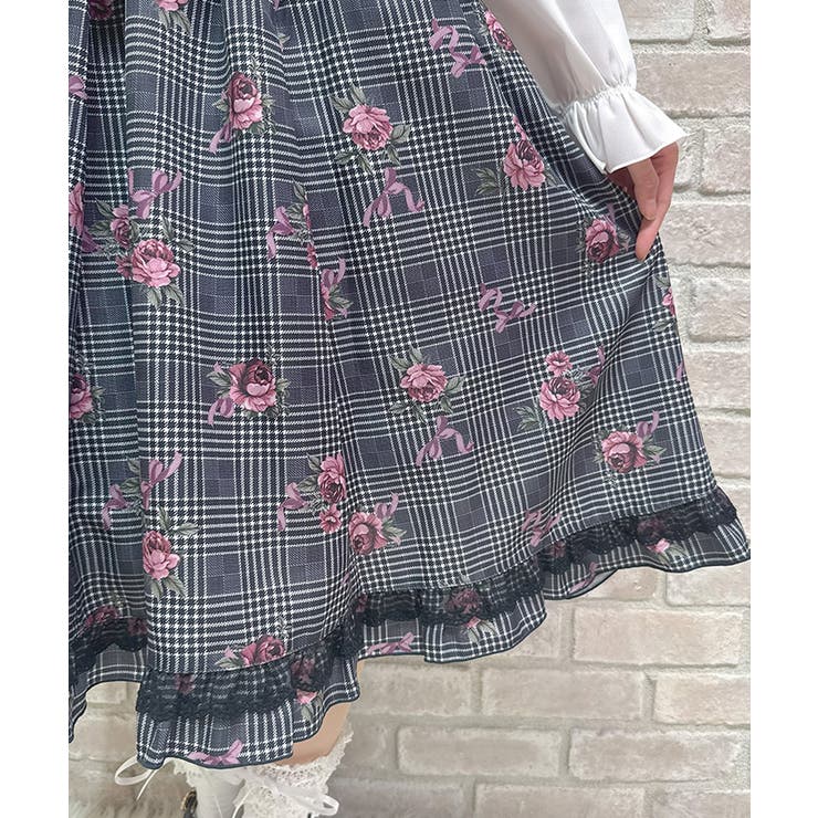 ホリデーチェック柄ワンピース | axes femme | 詳細画像6 