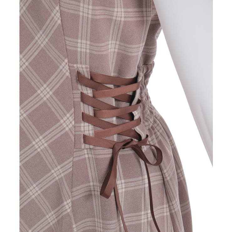 ビスチェ切替バイカラーワンピース | axes femme | 詳細画像16 