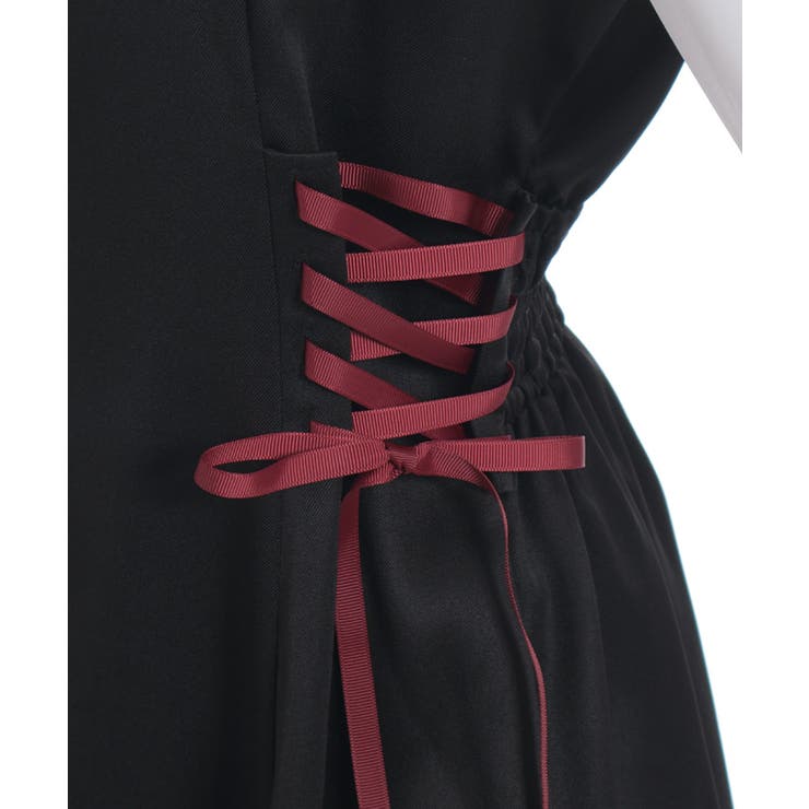 ビスチェ切替バイカラーワンピース | axes femme | 詳細画像22 