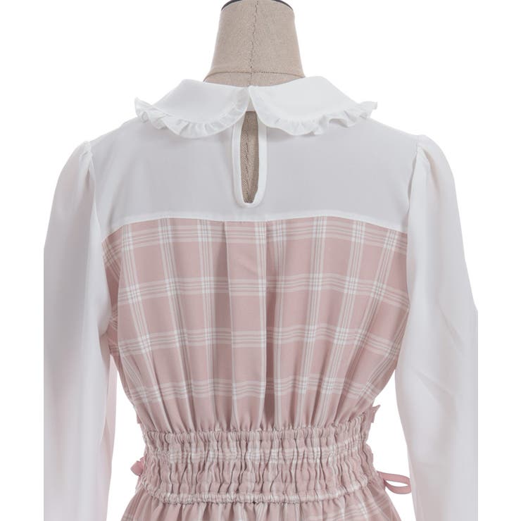 ビスチェ切替バイカラーワンピース | axes femme | 詳細画像29 