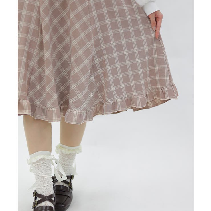 ビスチェ切替バイカラーワンピース | axes femme | 詳細画像5 