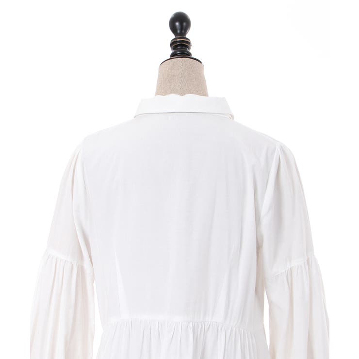 ティアードシャツチュニック[品番：IGAW0003109]｜axes femme