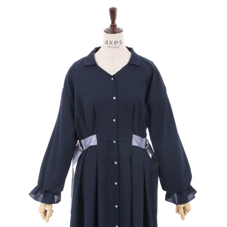 サイドバックルチュニックOP[品番：IGAW0002380]｜axes femme