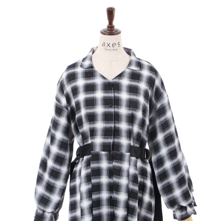 サイドバックルチュニックOP[品番：IGAW0002380]｜axes femme