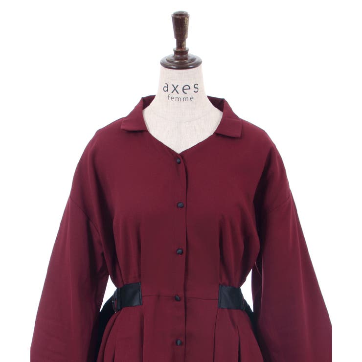 サイドバックルチュニックOP[品番：IGAW0002380]｜axes femme