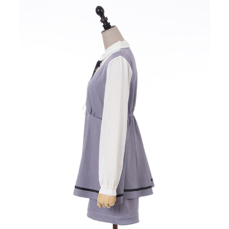レイヤード風セットアップ[品番：IGAW0003234]｜axes femme