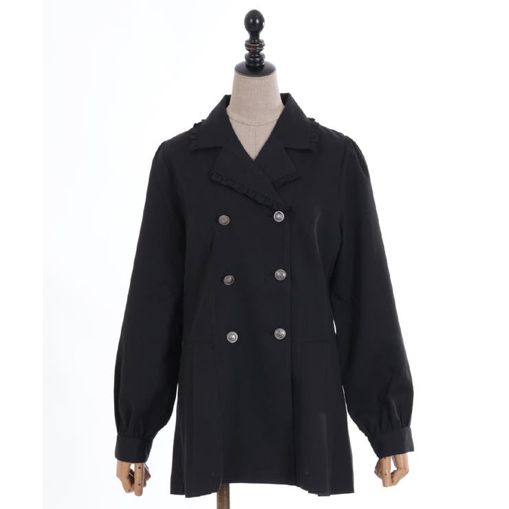 プリーツデザインハーフジャケット | axes femme | 詳細画像12 