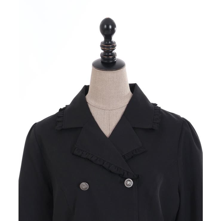 プリーツデザインハーフジャケット | axes femme | 詳細画像15 