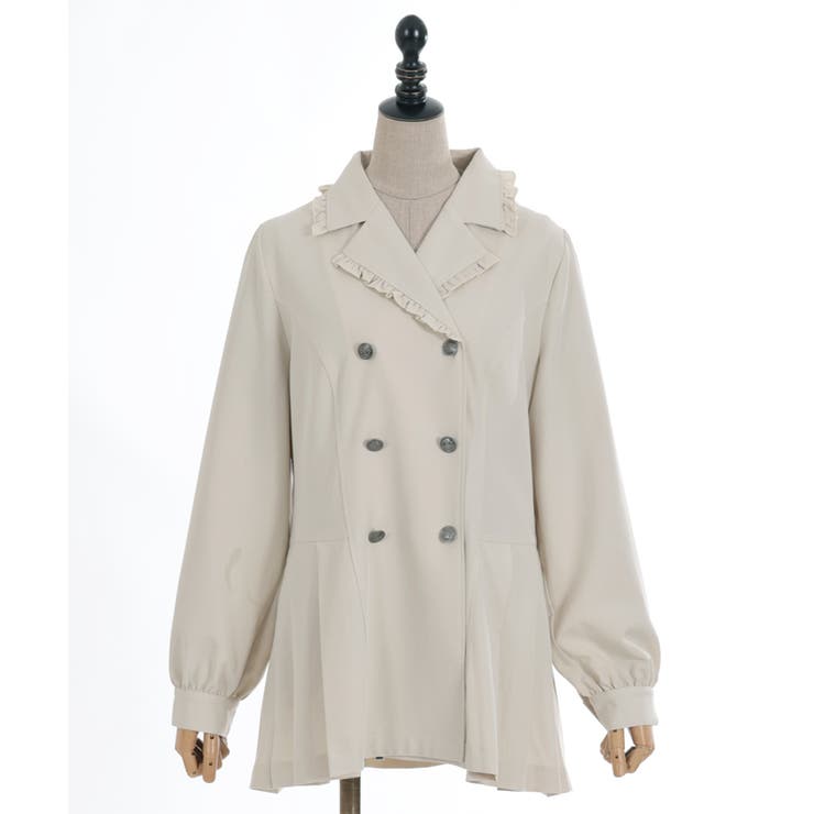 プリーツデザインハーフジャケット | axes femme | 詳細画像21 