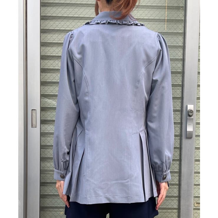 プリーツデザインハーフジャケット | axes femme | 詳細画像3 