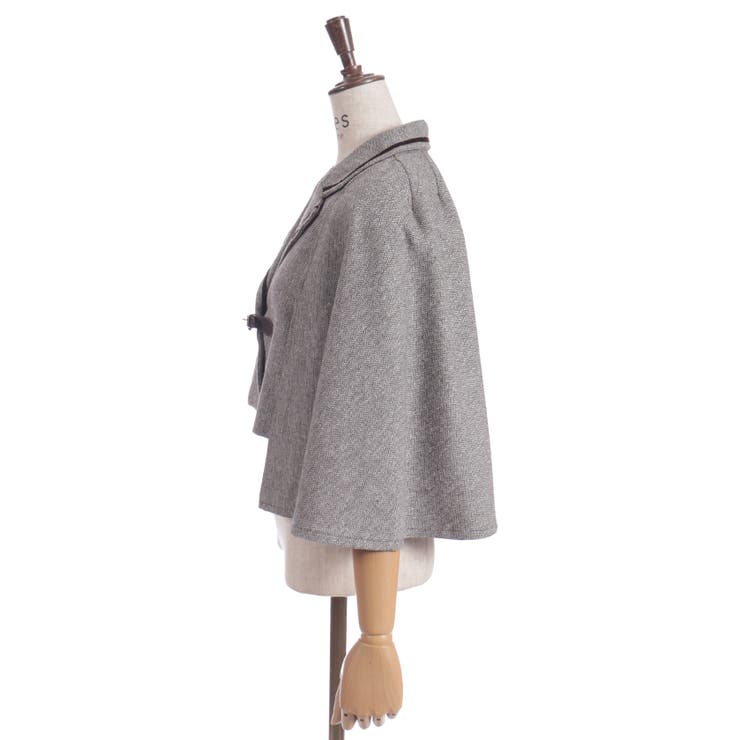 ヘリンボンケープジャケット | axes femme | 詳細画像11 