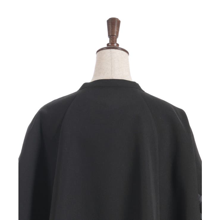 Ｗ釦レースアップケープ | axes femme | 詳細画像15 