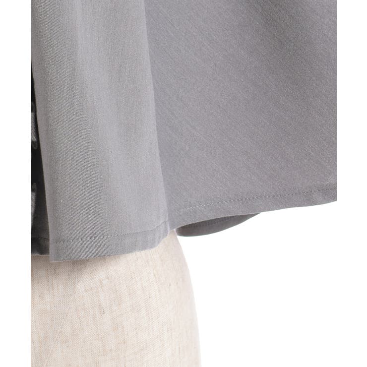 Ｗ釦レースアップケープ | axes femme | 詳細画像21 