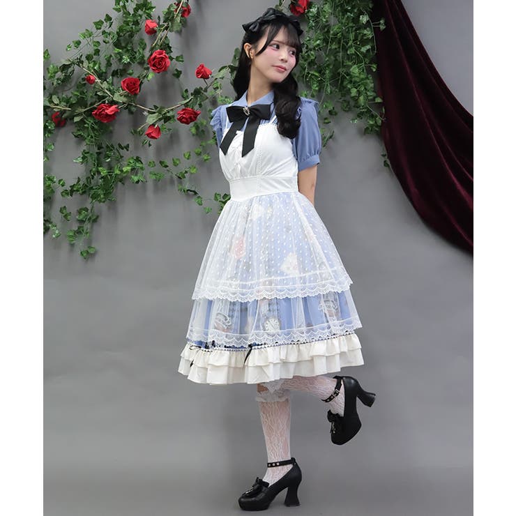ドットチュールベビードール | axes femme | 詳細画像4 