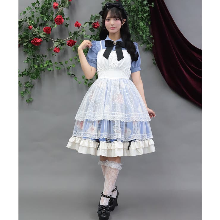 ドットチュールベビードール | axes femme | 詳細画像5 